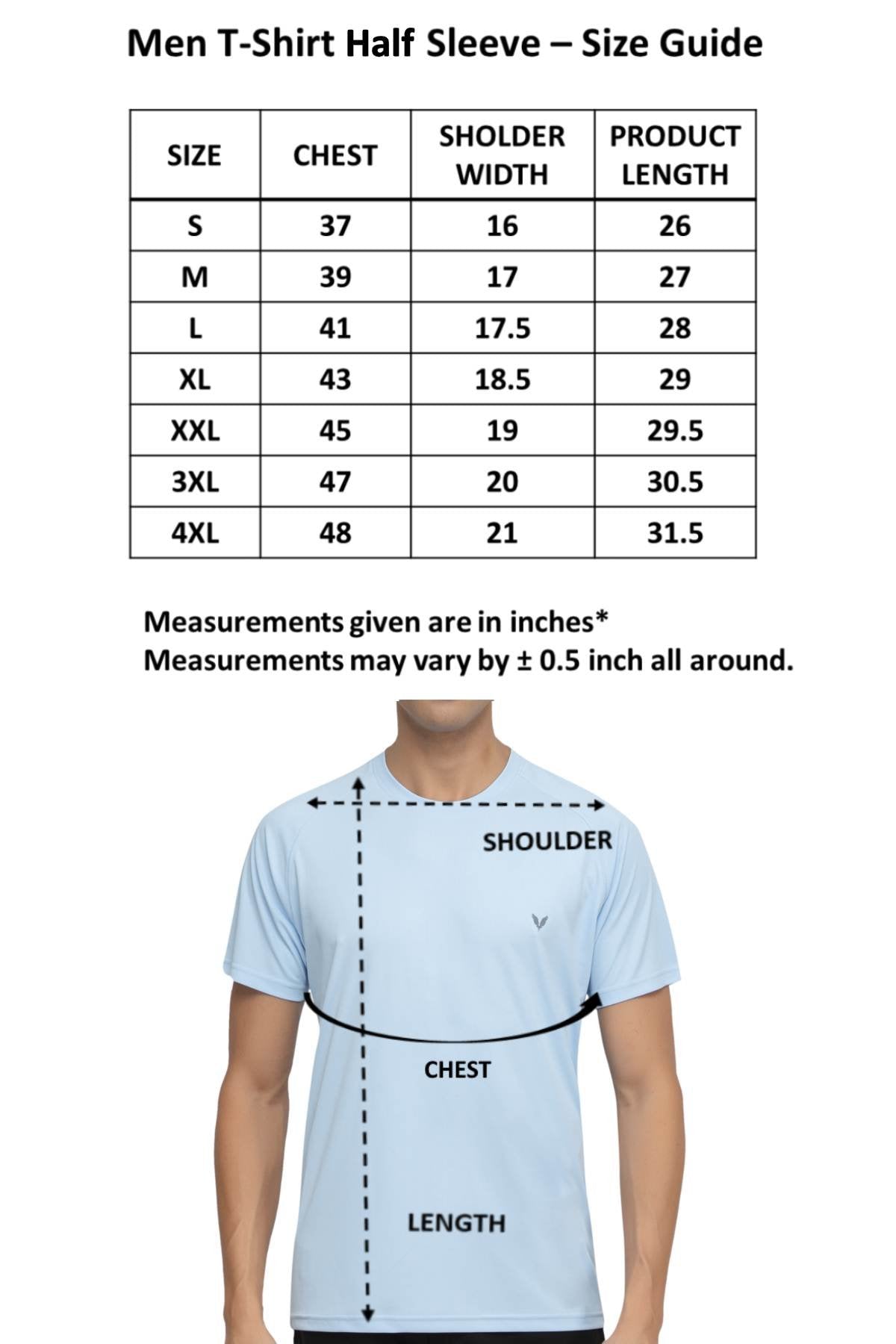 Sky Raglan Sleeves Solid Round Neck Dri Fit Men T-Shirt