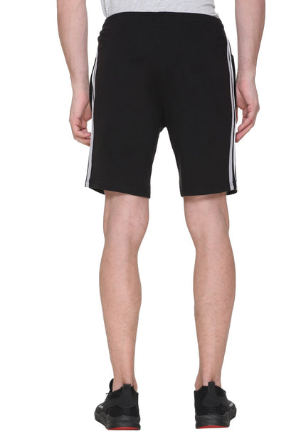 Godfrey Men Black Solid Shorts