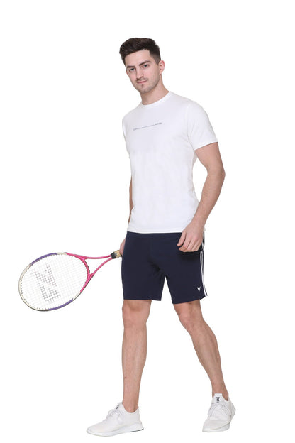 Godfrey Men Navy Solid Shorts