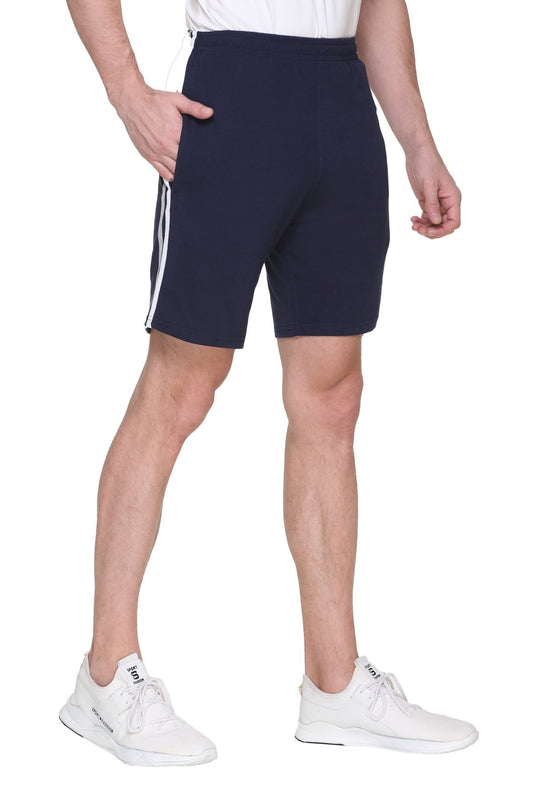 Godfrey Men Navy Solid Shorts