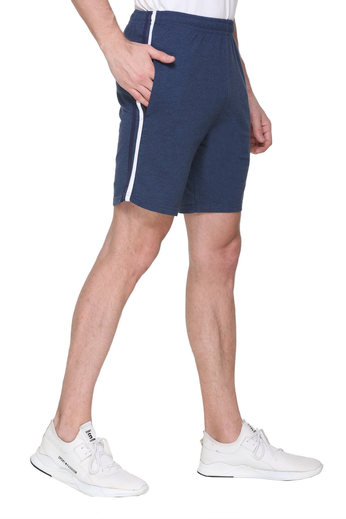 Godfrey Eco Men Denim Solid Shorts