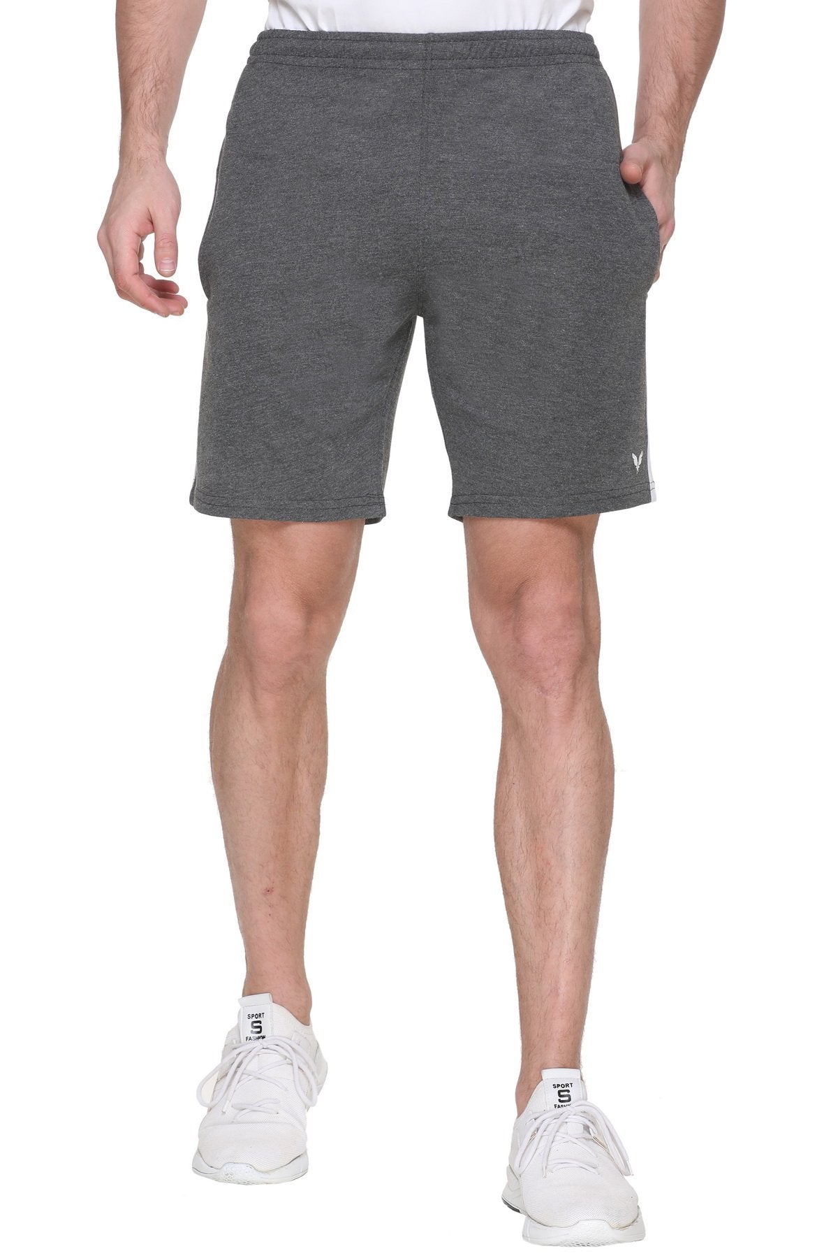 Godfrey Men Anthra Solid Shorts