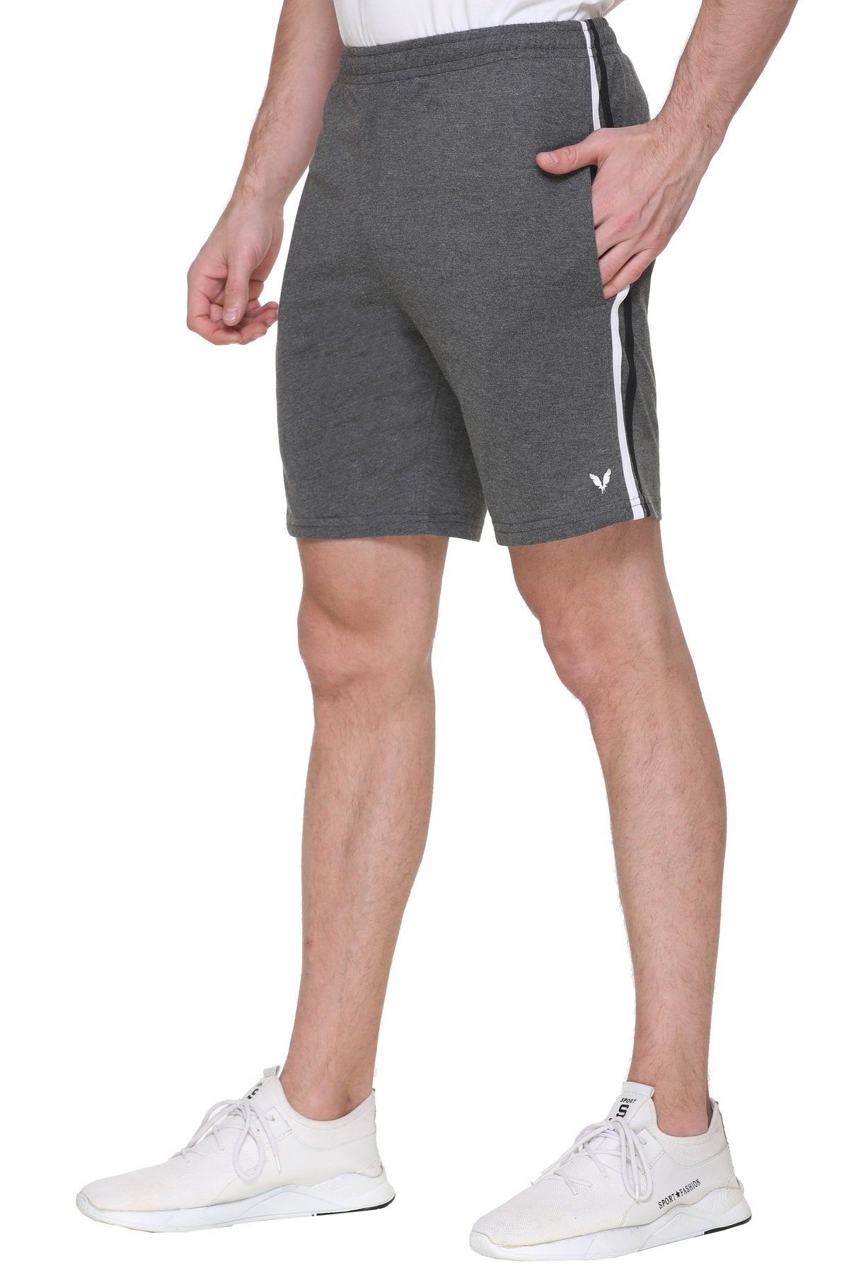 Godfrey Men Anthra Solid Shorts
