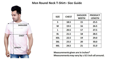 Baby Pink Solid Round Neck T-Shirt