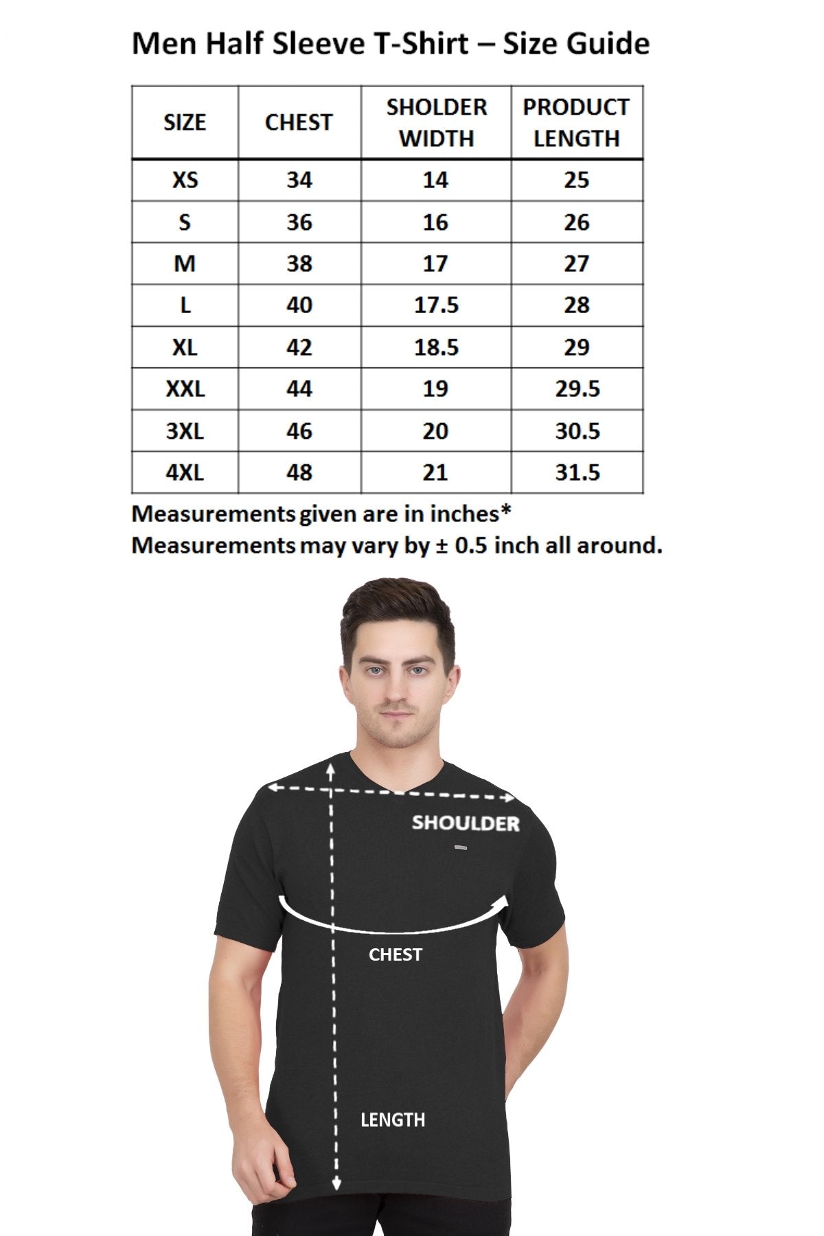 Black Solid Flat Knit V-Neck T-Shirt