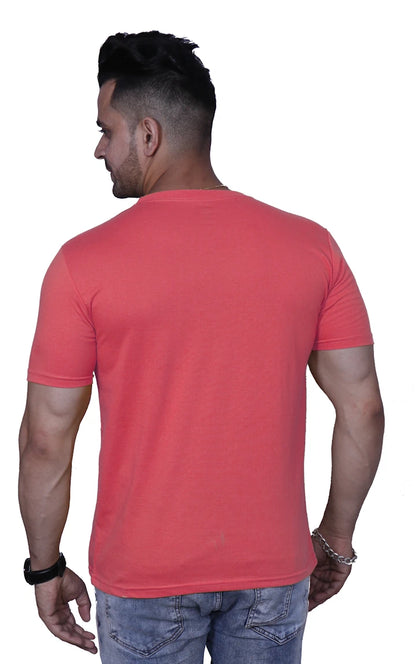 Godfrey Eco Coral Printed Round Neck T-Shirt