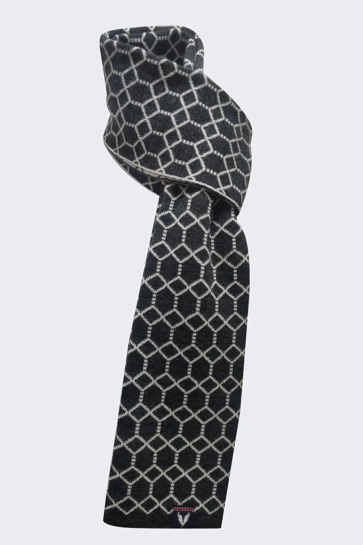 Charcoal Woolen Mufflers for Men &amp; Women