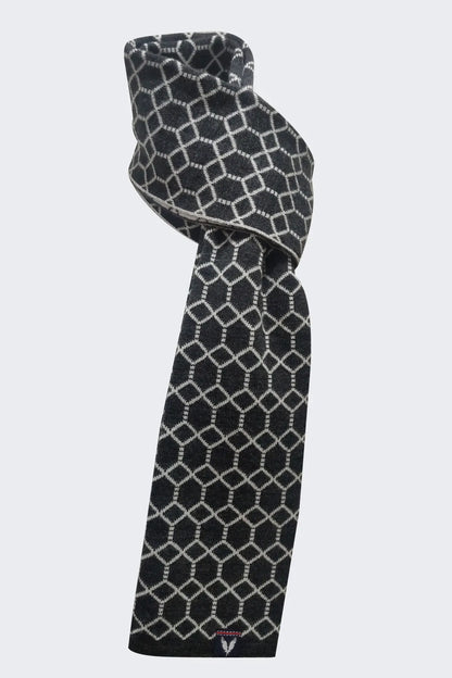 Charcoal Woolen Mufflers for Men &amp; Women