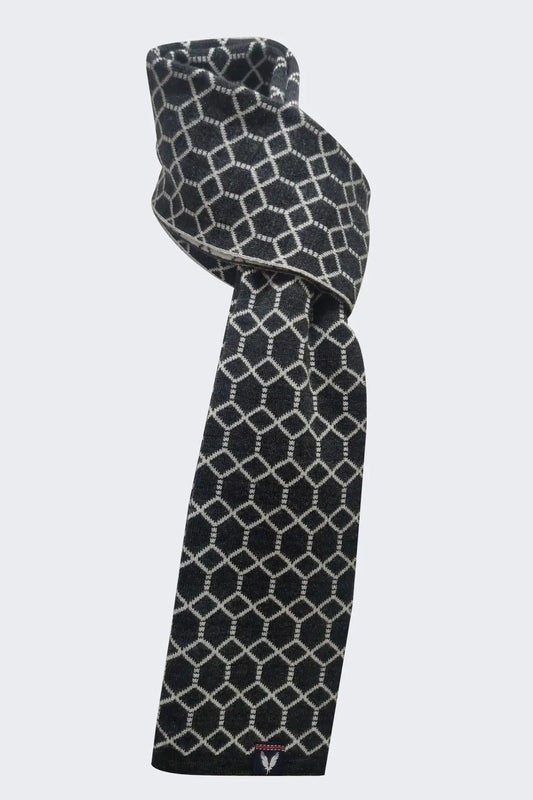 Charcoal Woolen Mufflers for Men &amp; Women
