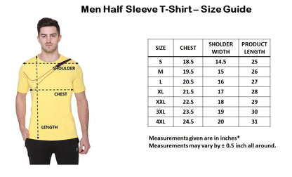 Yellow Slim Fit Round Neck Dri Fit T-Shirt