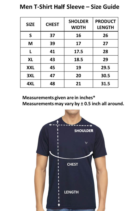 Navy Raglan Sleeves Solid Round Neck Dri Fit Men T-Shirt