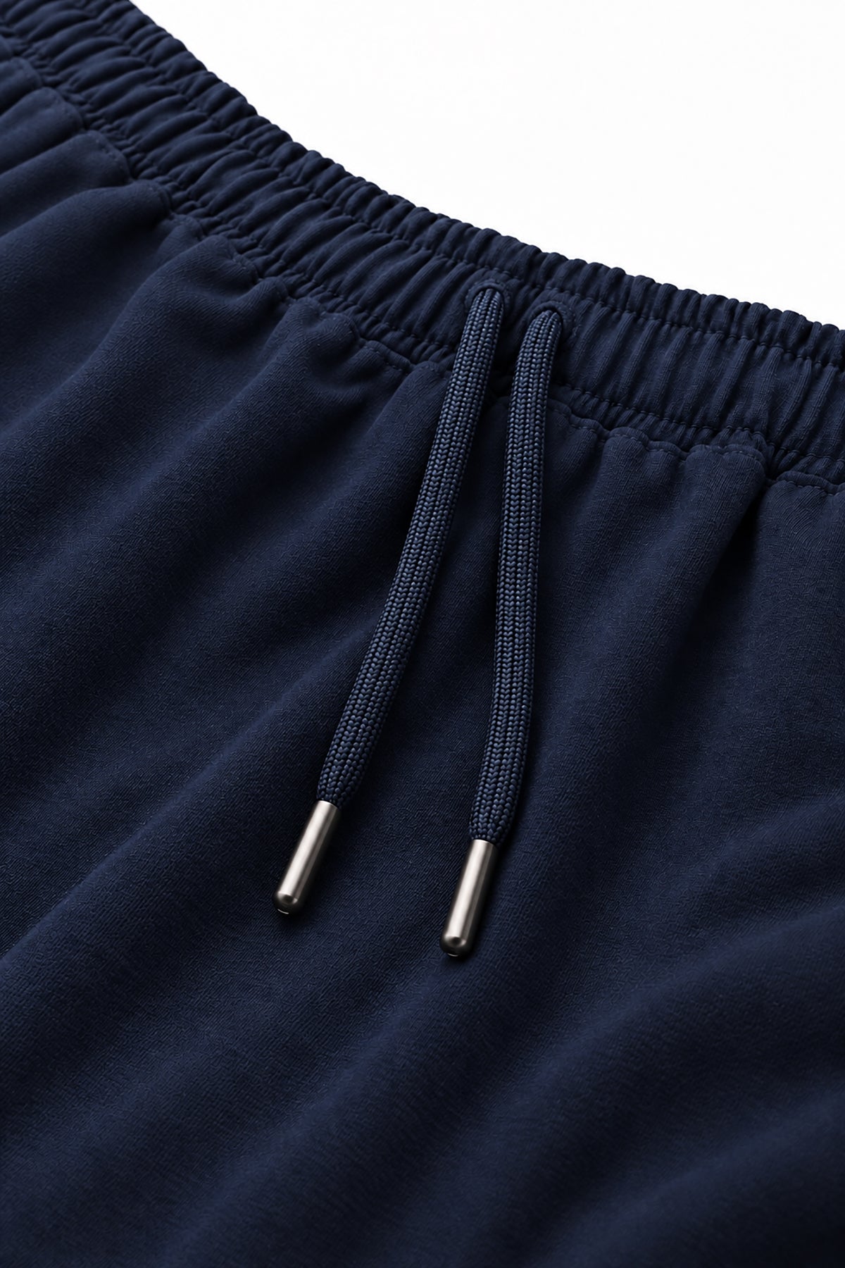 Navy Cotton Fleece Winter Tracksuit For Men
