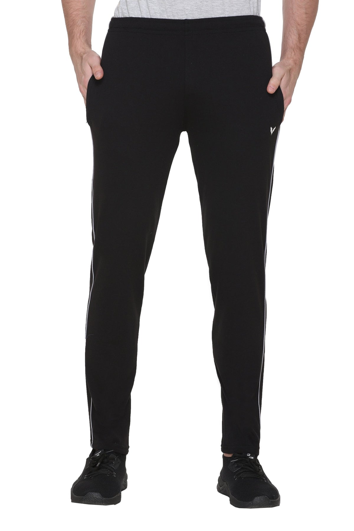 Godfrey Men Black Solid Lower