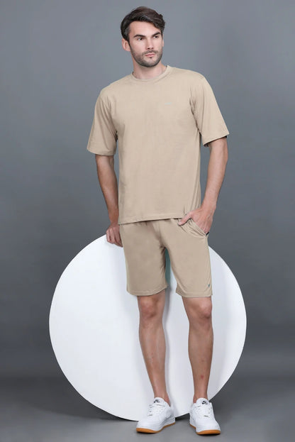 Beige Shorts For Men