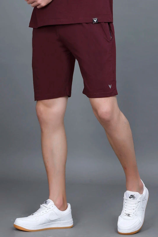 Burgundy Shorts For Men
