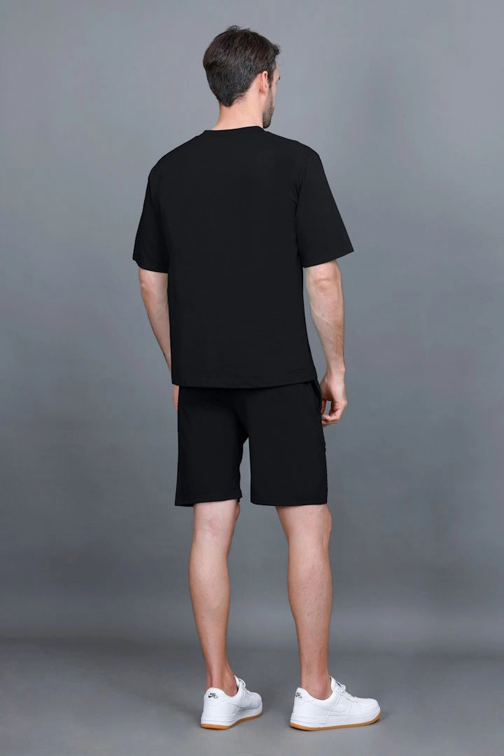 Black Oversized Coord Sets men