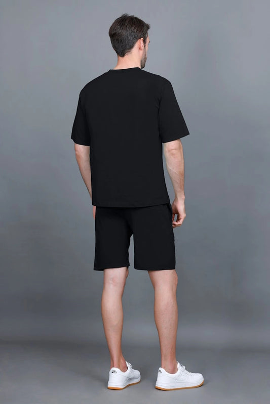 Black Oversized Coord Sets men