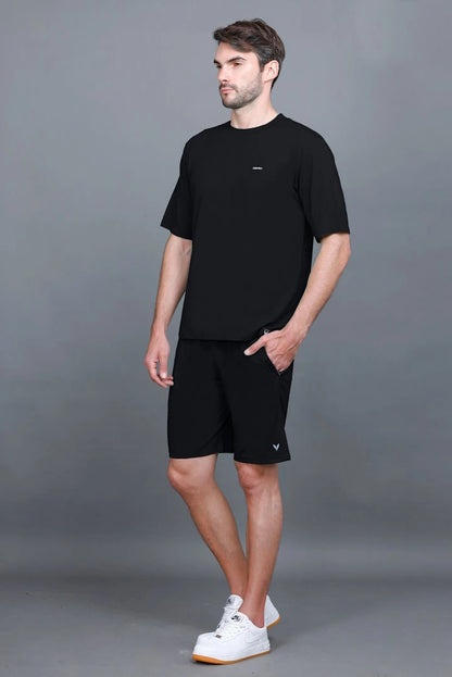 Black Oversized Coord Sets men