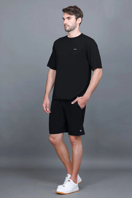 Black Oversized Coord Sets men