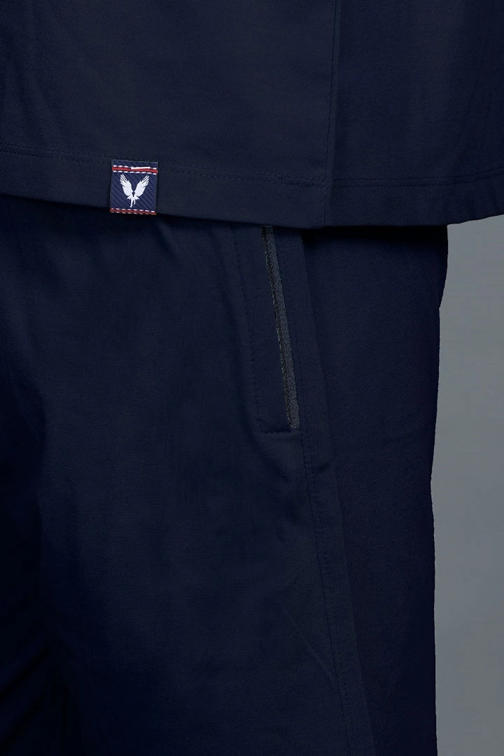 Navy Oversized Coord Sets Men