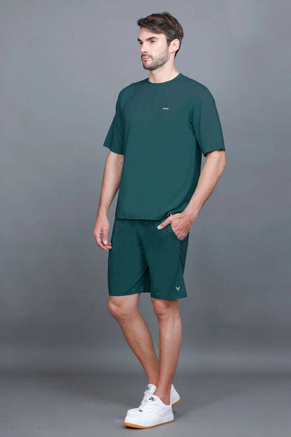 Turquoise Oversized Coord Sets Men