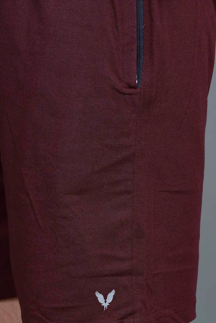Burgundy Coord Sets Men Sando Set