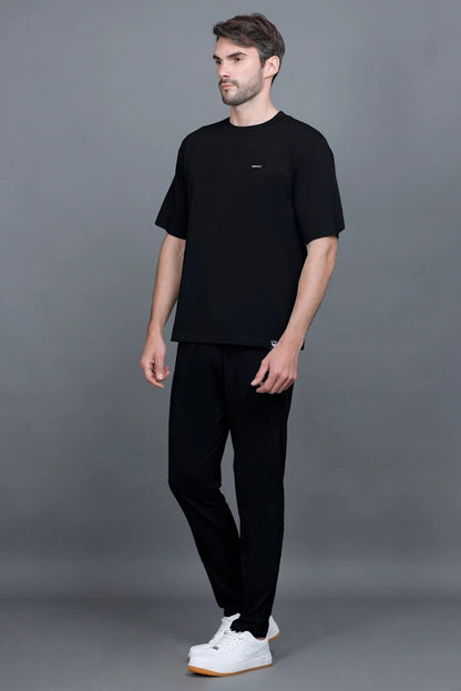 Black Oversized Coord Sets men