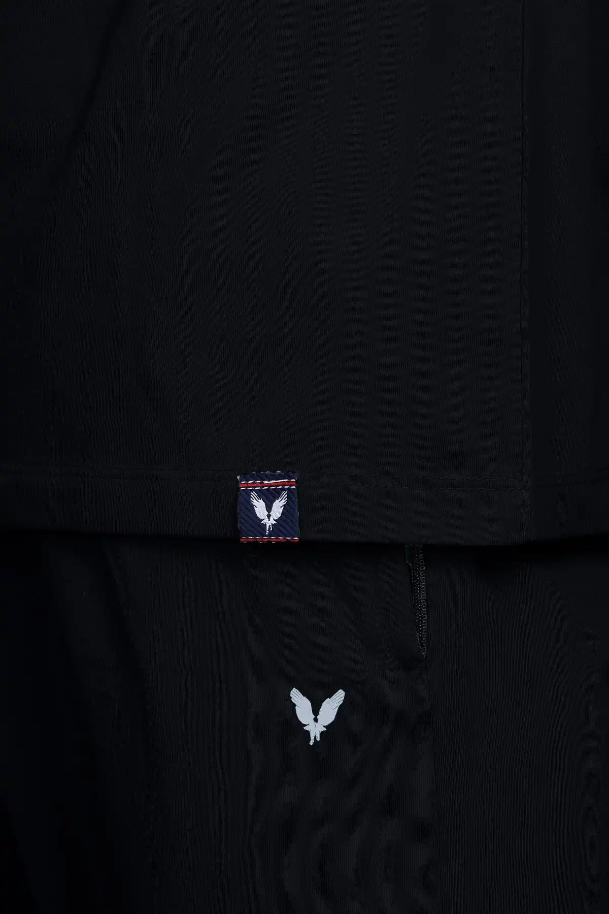 Black Solid Cotton Pyjama For Men