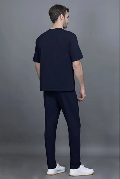 Navy Oversized Coord Sets men