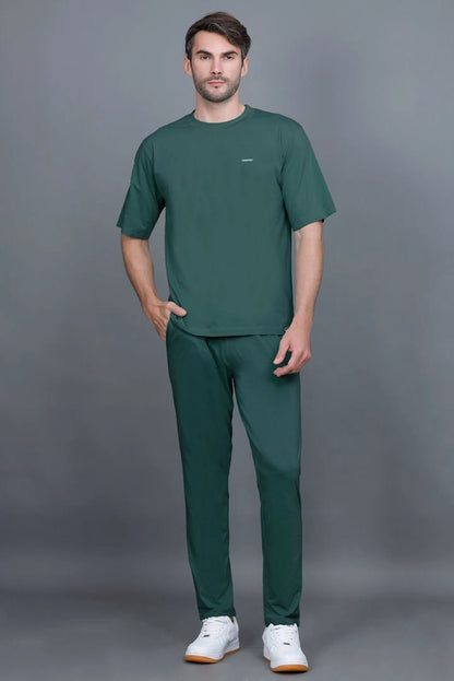 Turquoise Oversized Coord Sets men