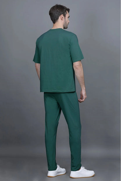Turquoise Oversized Coord Sets men
