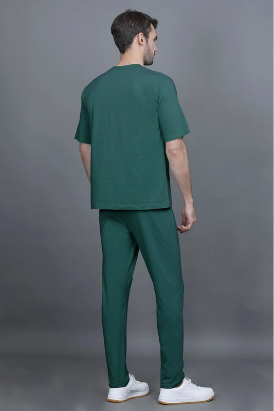 Turquoise Oversized Coord Sets men