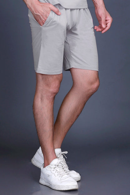 Light Grey Shorts For Men