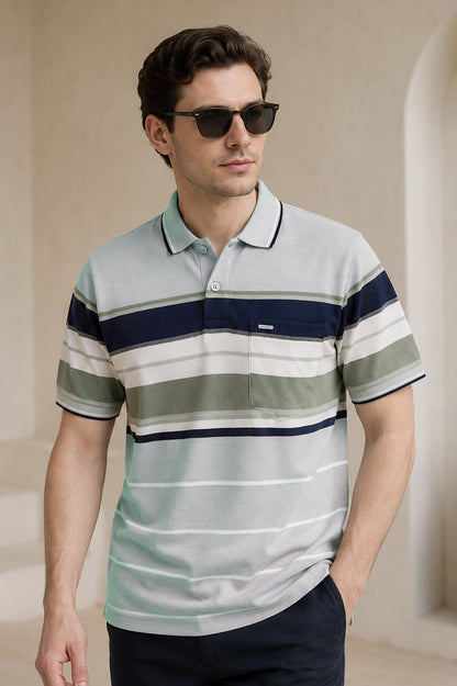 Pista Half Sleeve Polo T-Shirt for Men