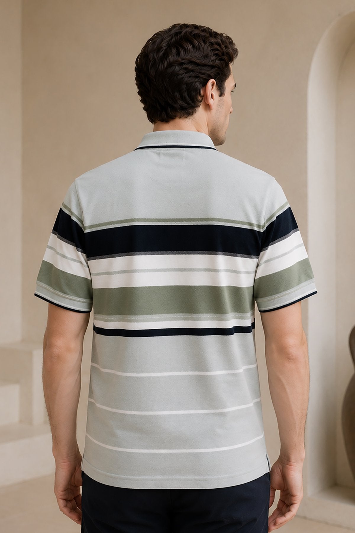 Pista Half Sleeve Polo T-Shirt for Men