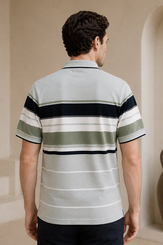 Pista Half Sleeve Polo T-Shirt for Men