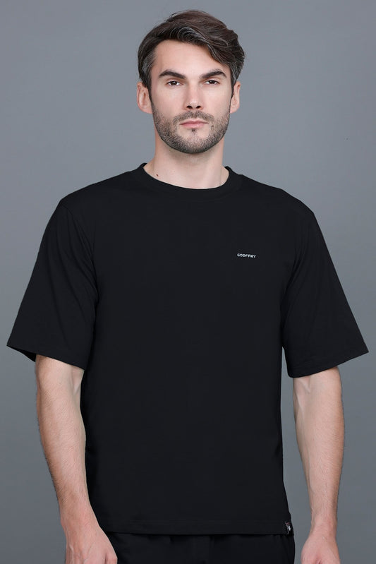 Black Oversized T-Shirt for Men