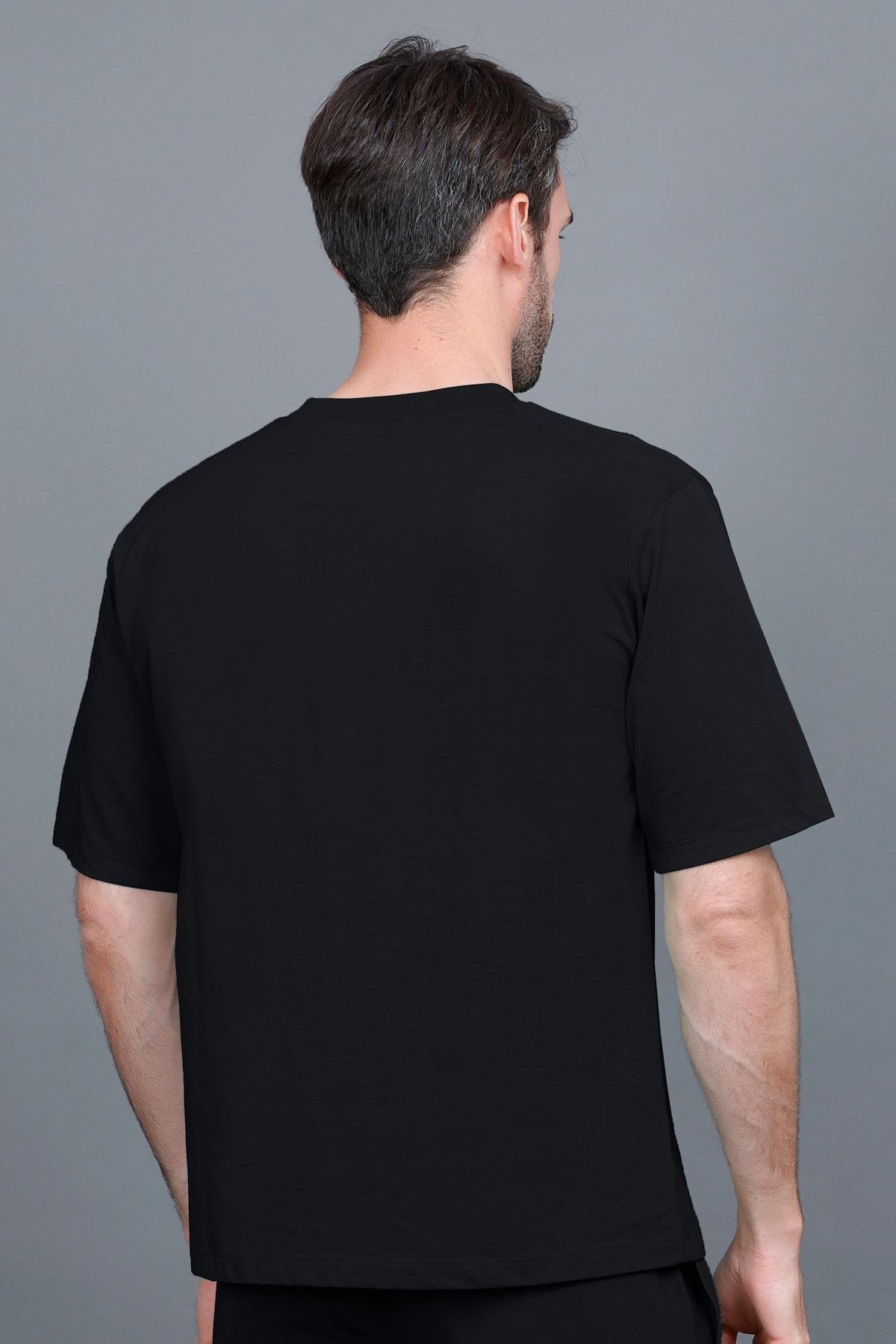 Black Oversized T-Shirt for Men