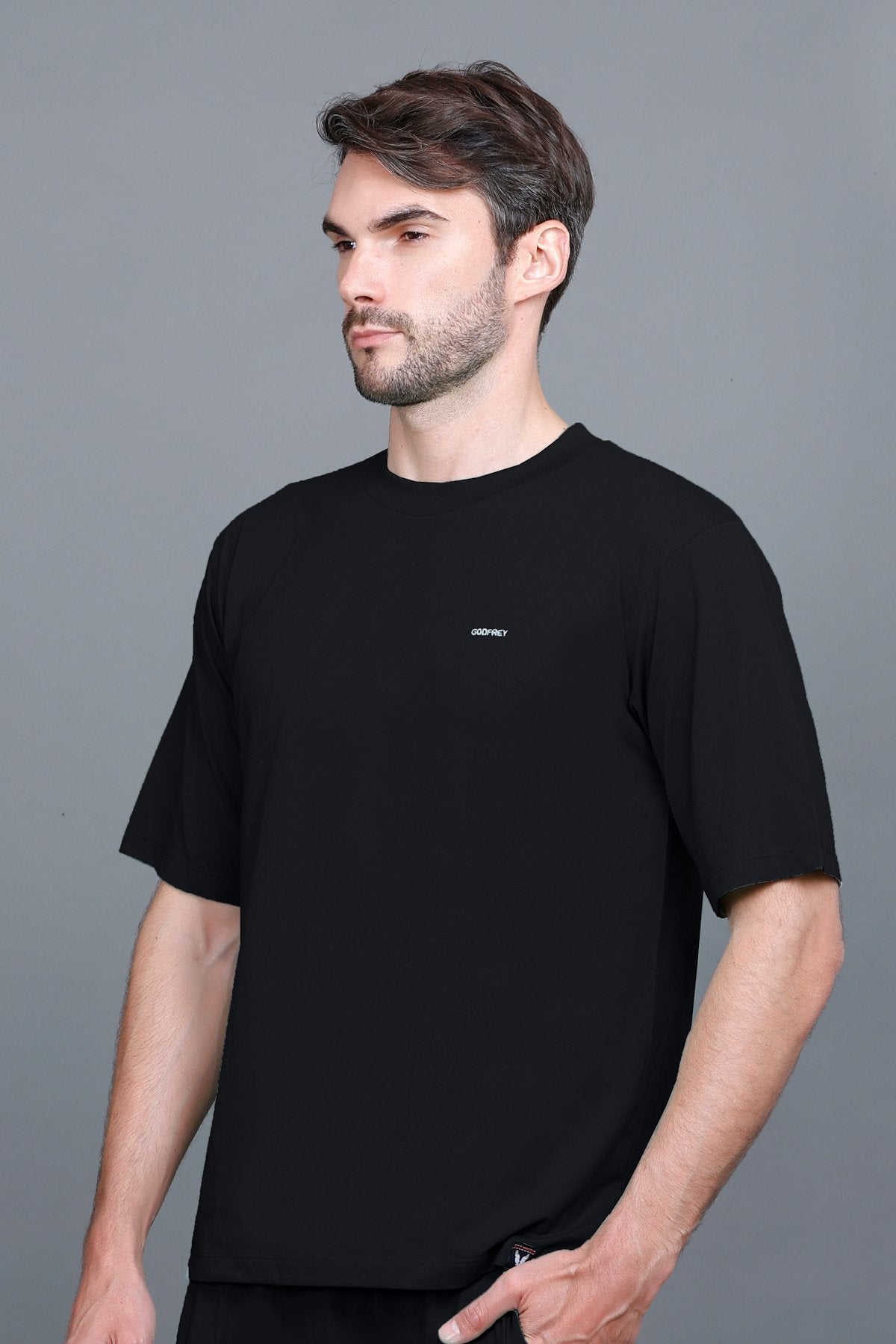 Black Oversized T-Shirt for Men