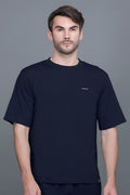 Navy Oversized T-Shirt for Men
