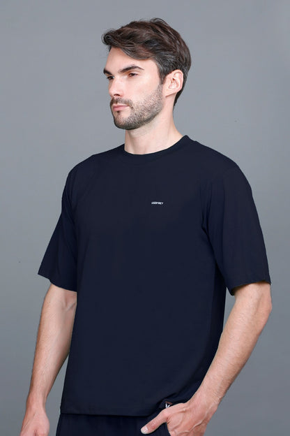 Navy Oversized T-Shirt for Men