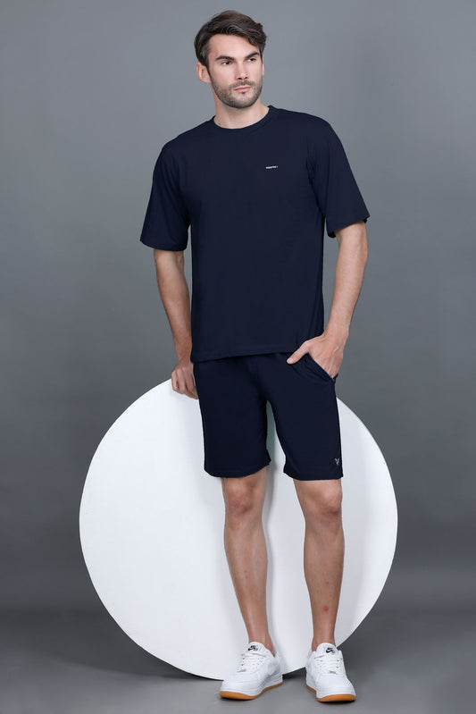 Navy Oversized T-Shirt for Men