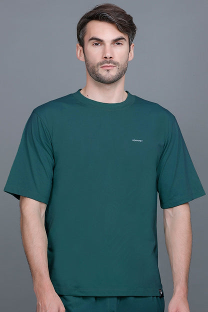 Turquoise Oversized T-Shirt for Men