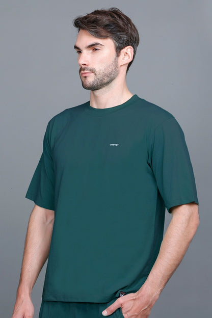 Turquoise Oversized T-Shirt for Men