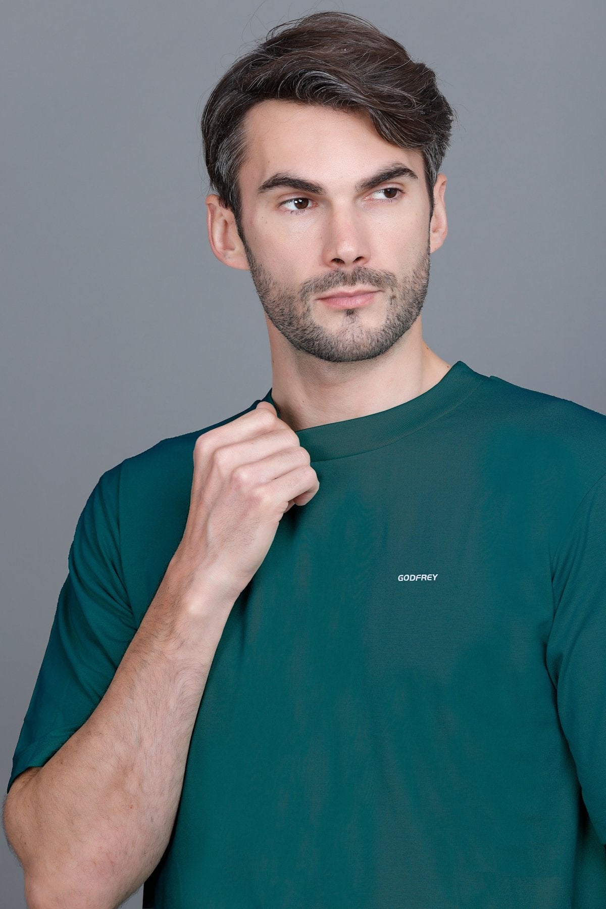 Turquoise Oversized T-Shirt for Men
