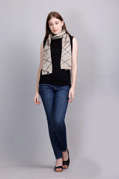 Black Woolen Turtle Neck Sweater Vest Women