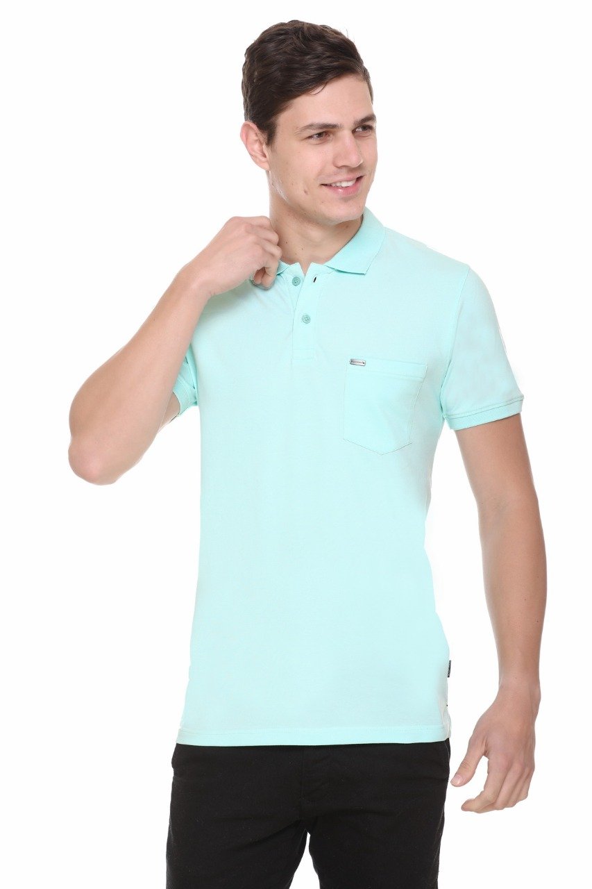 Premium Cotton Classic Polo T-Shirt With Pocket