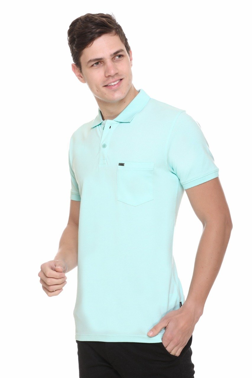 Premium Cotton Classic Polo T-Shirt With Pocket