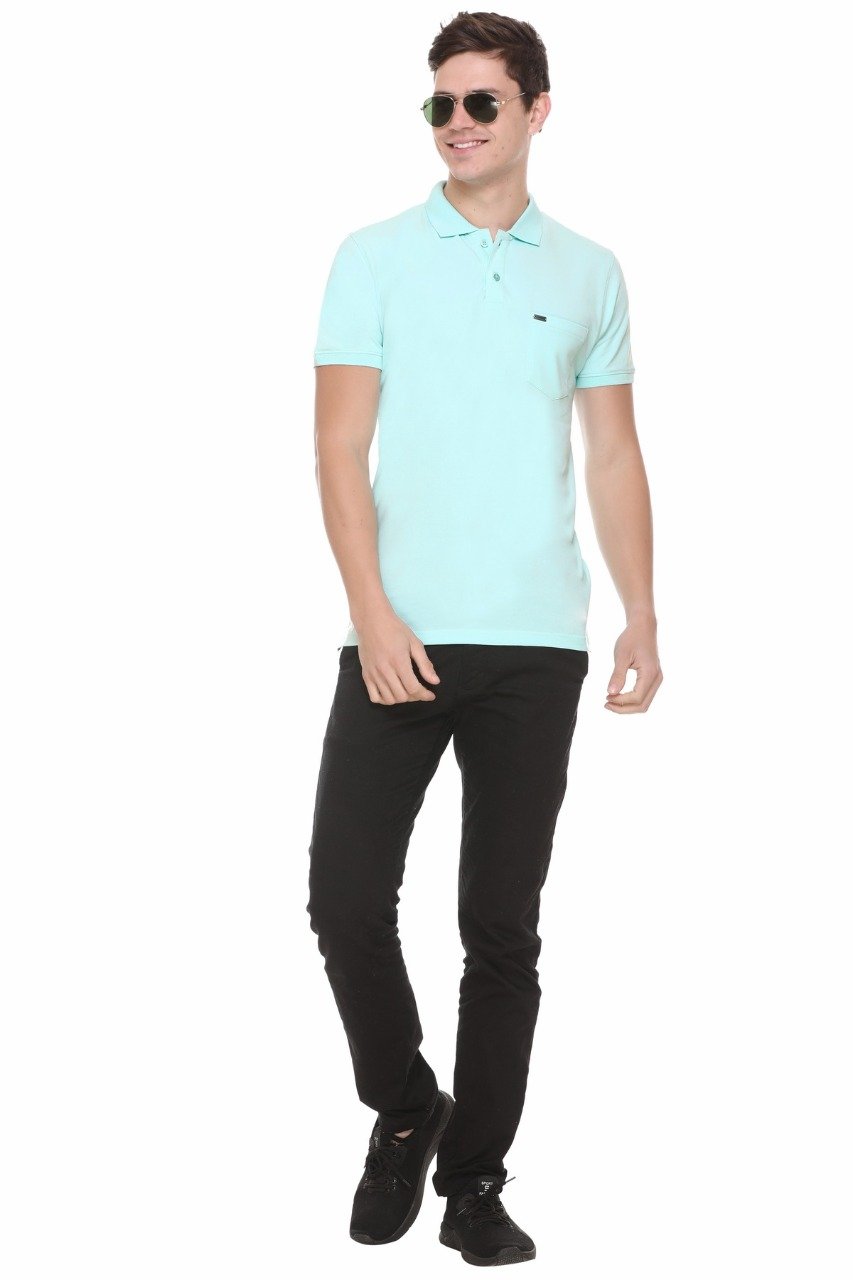 Premium Cotton Classic Polo T-Shirt With Pocket