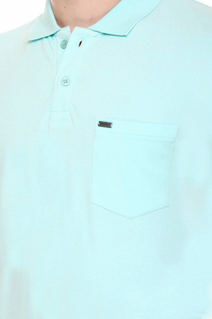 Premium Cotton Classic Polo T-Shirt With Pocket